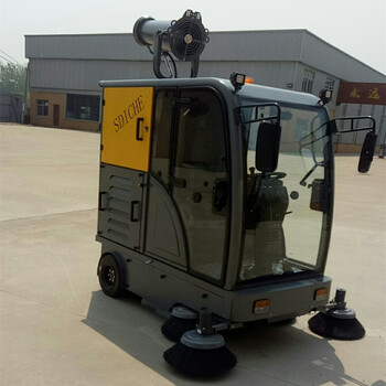 馬路掃地機(jī)，小型電動(dòng)地面清掃車，除塵清掃座駕掃地車