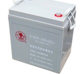 供应电动车蓄电池3-EVF-180免维护胶体蓄电池6v180ah电瓶