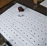 供应陕西电厂溜槽贴衬耐磨陶瓷板-电厂溜槽耐磨防腐施工