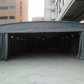 重庆推拉帐篷移动户外遮阳棚大型仓库推拉雨棚停车夜宵蓬