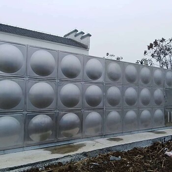 梅州五华不锈钢水箱厂家不锈钢焊接式双层保温水箱价格组合式不锈钢消防水箱304安装