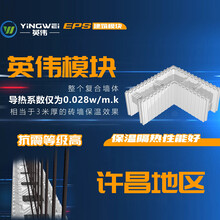 许昌地区供应英伟模块建房代理加盟EPS泡沫盖房建筑模块墙体模块