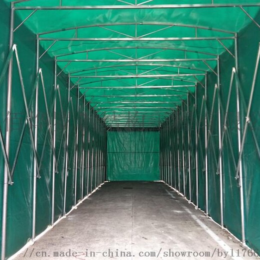 广州伸缩式雨棚结构