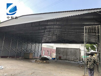 荆州市大型仓库雨棚安装图片1