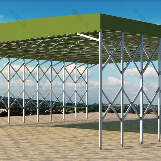 开封小型活动雨篷生产厂家,伸缩推拉雨棚