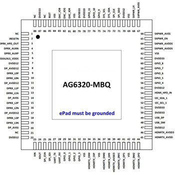 AG6320规格书DP转HDMIVGA音视频转换方案设计资料