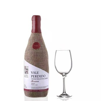 葡萄牙原瓶进口经典迷情庄园红酒手工编织麻布袋单支750ml