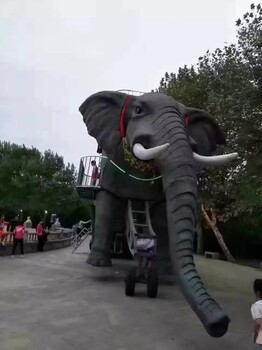 福建福州舒展自如，感觉灵敏的机械大象出租，动态仿真恐龙出租