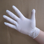 白色丁腈手套劳保手套清洁防护手套家用手套工厂车间烘焙