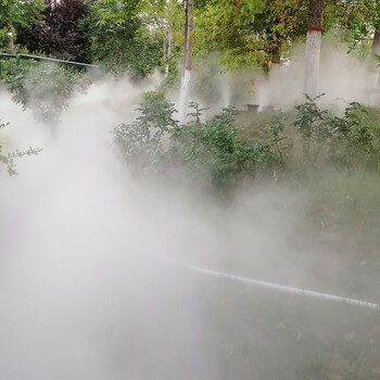 乌鲁木齐假山景观造雾安装