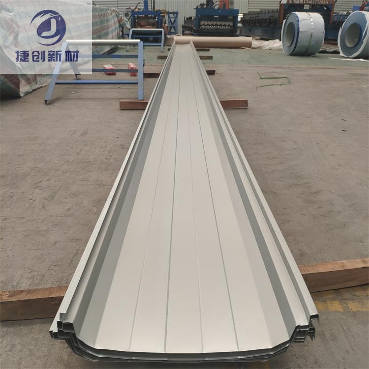 垦利65-400型铝镁锰合金屋面板价格厂家