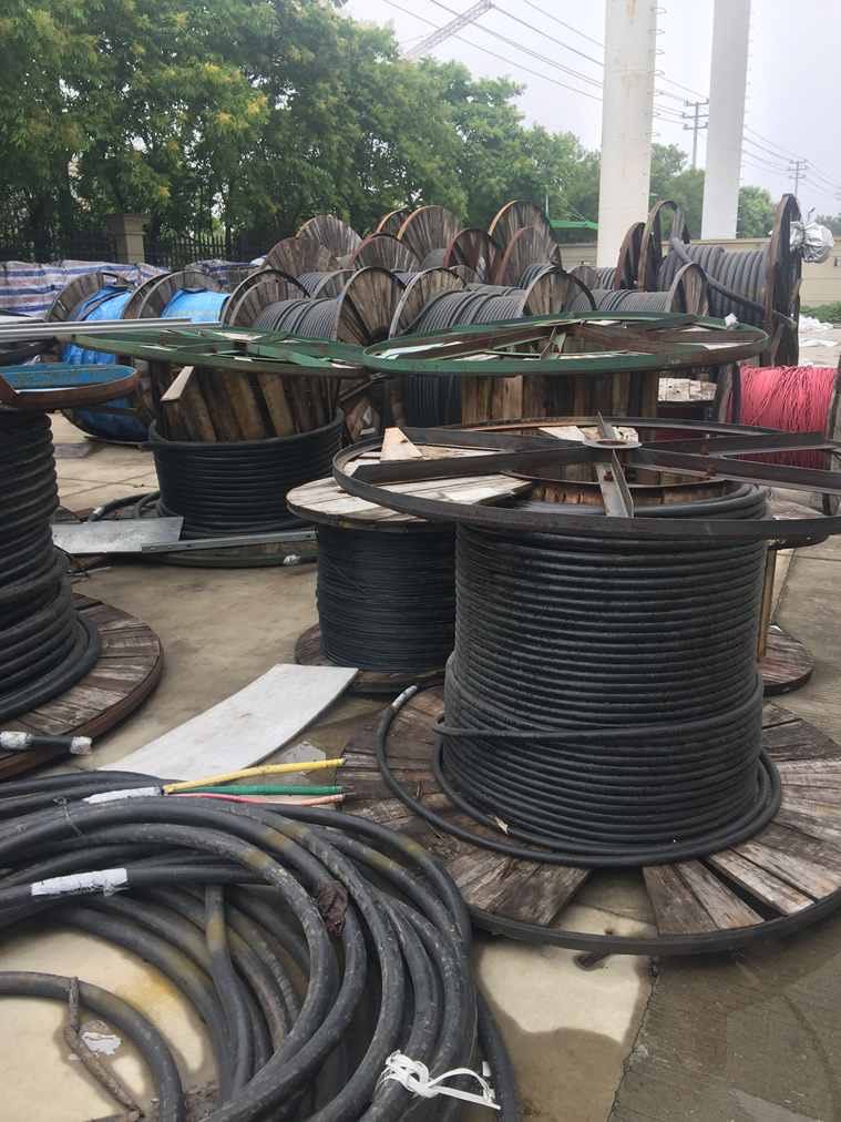 天津周边回收旧电缆线 二手黄铜回收多少钱一米