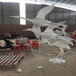 江西玻璃钢雕塑厂家广场公园玻璃钢装饰仿真飞鹤雕塑