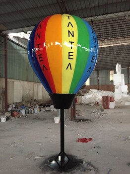 江西玻璃钢景观雕塑制品玻璃钢热气球雕塑定制