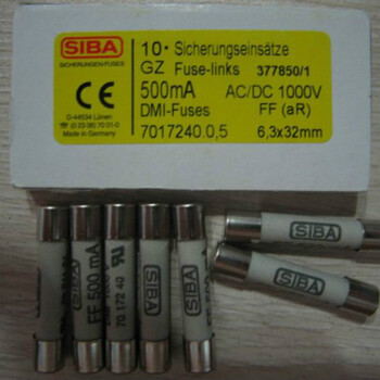 德国SIBA6003305系列熔断器1038mm