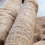 环保草毯抗冲生物毯生态植被毯麻椰固土毯环保植生袋