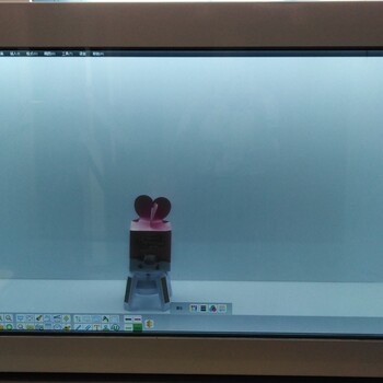 42寸透明屏广告机交互式广告机触控一体机深圳厂家