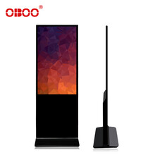 OBOO43寸落地式广告机超薄广告机背光智能网络