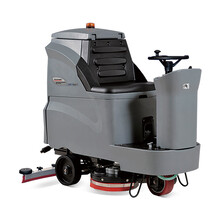 工地驾驶式地面洗地机自动大型驾驶式洗地车无锡普力拓