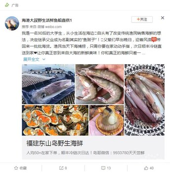 深谈新浪网海鲜鲜活广告怎么开发，效果如何怎么联系广告商