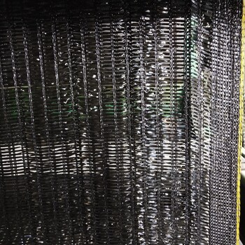 旭海生产二针平织遮阳网黑色加密遮阳网
