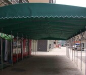 渭南市场专用推拉雨篷，水果批发推拉雨篷，移动喷漆房