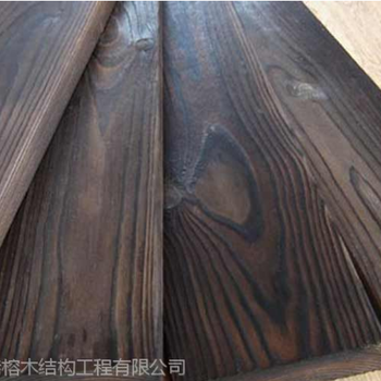 芜湖碳化木厂家碳化木材现货供应