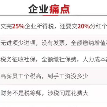 薪酬福利外包，税收筹划，帮企业节税85%，金税三期系统合作