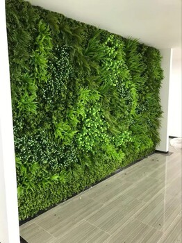 南京垂直绿化仿真植物墙厂家绿植墙