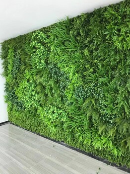 上海仿真植物墙定制厂家,绿植墙