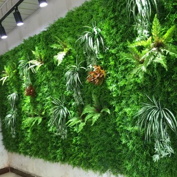 长沙仿真植物墙定制厂家,绿植墙