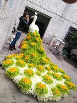 台州仿真植物绿雕定做厂家