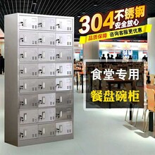 重慶不銹鋼工廠餐具柜職工食堂碗柜員工儲物柜廠家