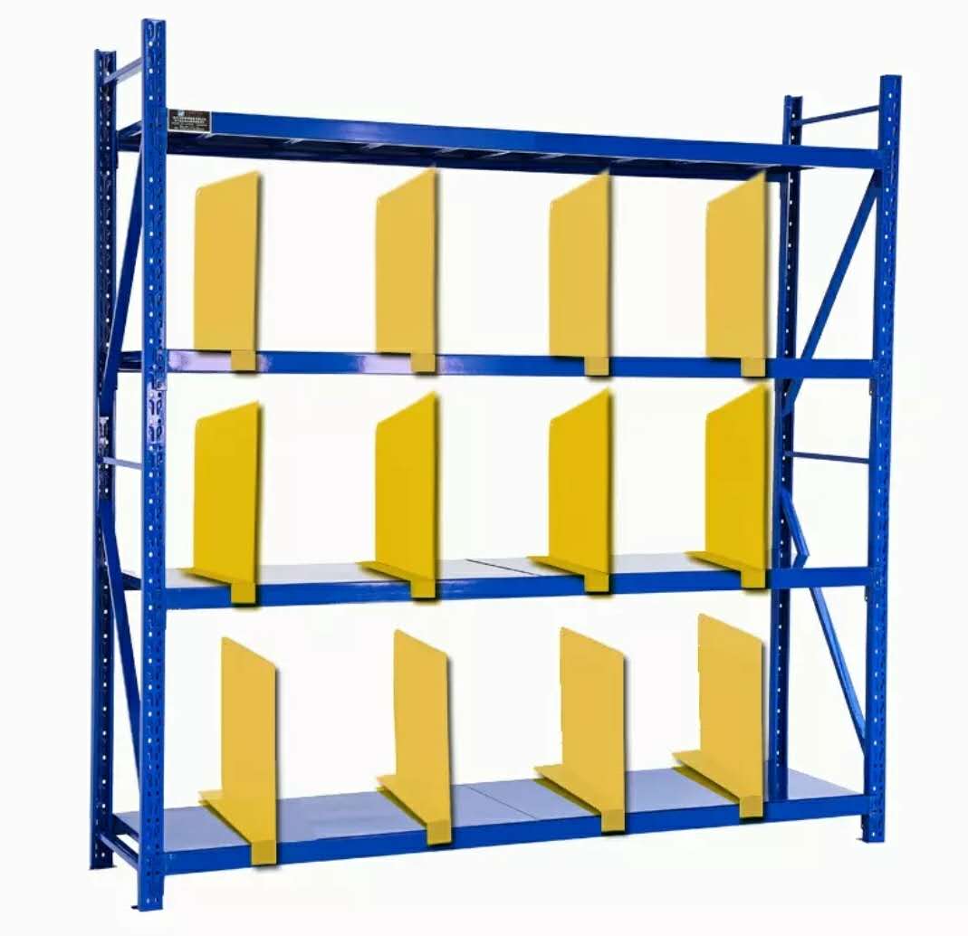 仓储货架分隔板挡板，多功能铁制分割板生产厂家