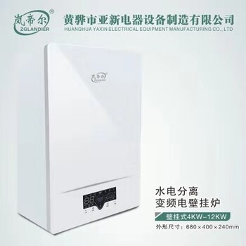 亞新電器嵐帝爾智能變頻電鍋爐電壁掛爐水電分離八核瞬間加熱