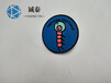 四川金属徽章定制厂家创意胸牌定做烤漆珐琅徽章制作logo