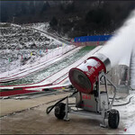 气候湿度对造雪设备作用绥化造雪机肩负制雪任务