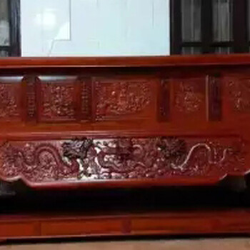 咸安区承接木雕元宝桌品种繁多