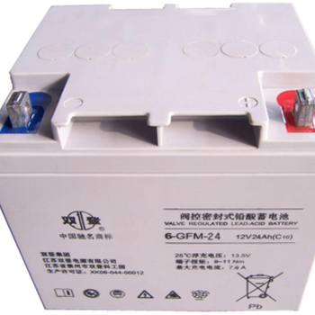 双登蓄电池12v24AH厂家免维护蓄电池质保三年