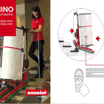 供应爬楼意大利Domino电动爬楼机，重物上楼机，履带式爬楼机