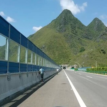 厂家降噪隔音墙高速公路声屏障铁路声屏障尺寸工厂声屏障现货