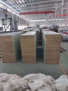南通巖棉夾芯板彩鋼潔凈板凈化巖棉板隔墻廠家
