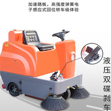 手推式扫地机无动力节能扫路车工厂车间环保车吸尘扫地车