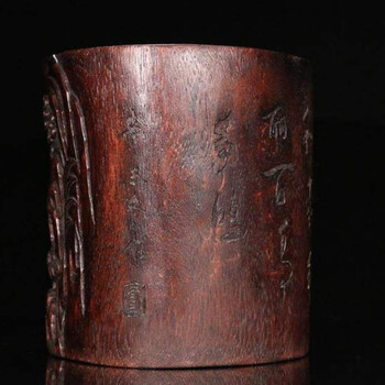 沉香筆筒場展覽展銷價格趨勢講解