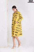 广州品牌折扣女装20春定位字母印花茧型衬衫尾货库存系列走份批发图片