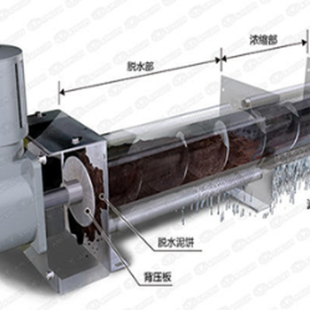 2019造纸污水处理设备报价WYDL（25万）不锈钢403叠螺式污泥脱水机