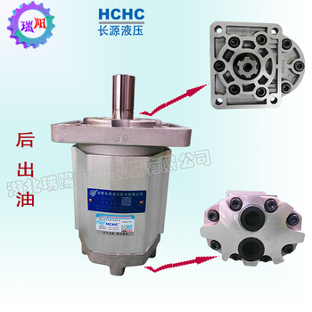 长源HCHC液压泵齿轮泵CBT-F540-BT1HL/CBNZQ-F563-BLHL(后出油)