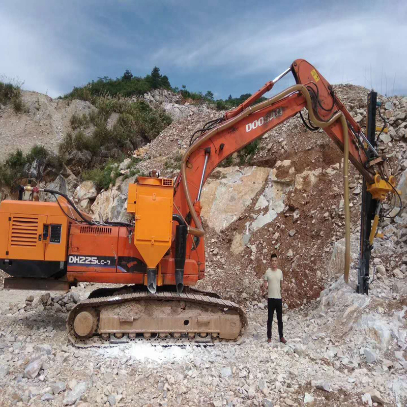 矿石开采矿山专用破石设备150劈裂机蚌埠每日报价