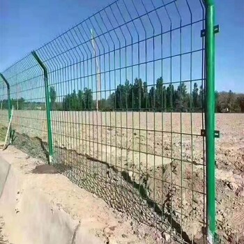 双边丝护栏网-隔离网-铁路防护网-护栏网围网厂家