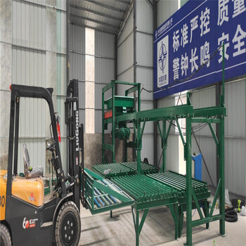 天津小型预制构件机械边沟盖板生产线流水线生产